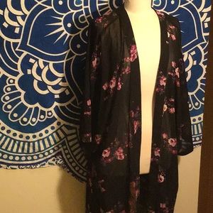 Floral kimono